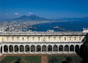 Golfo di Napoli e Vesuvio visti dalla Certosa di san Martino