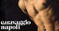 locandina della mostra di caravaggio a napoli